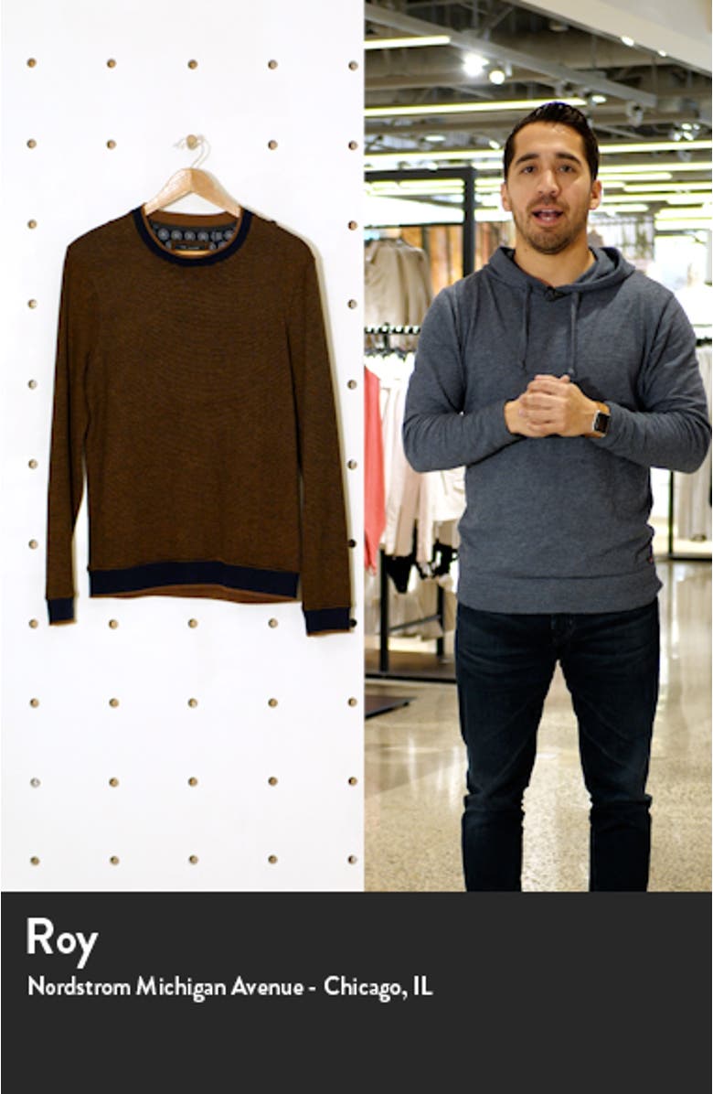 Filmed Stripe Pullover, sales video thumbnail