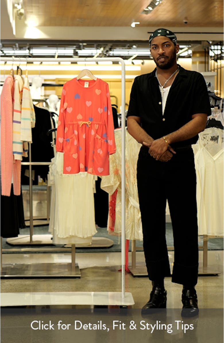 Kids' Easy Pocket Long Sleeve Dress, sales video thumbnail