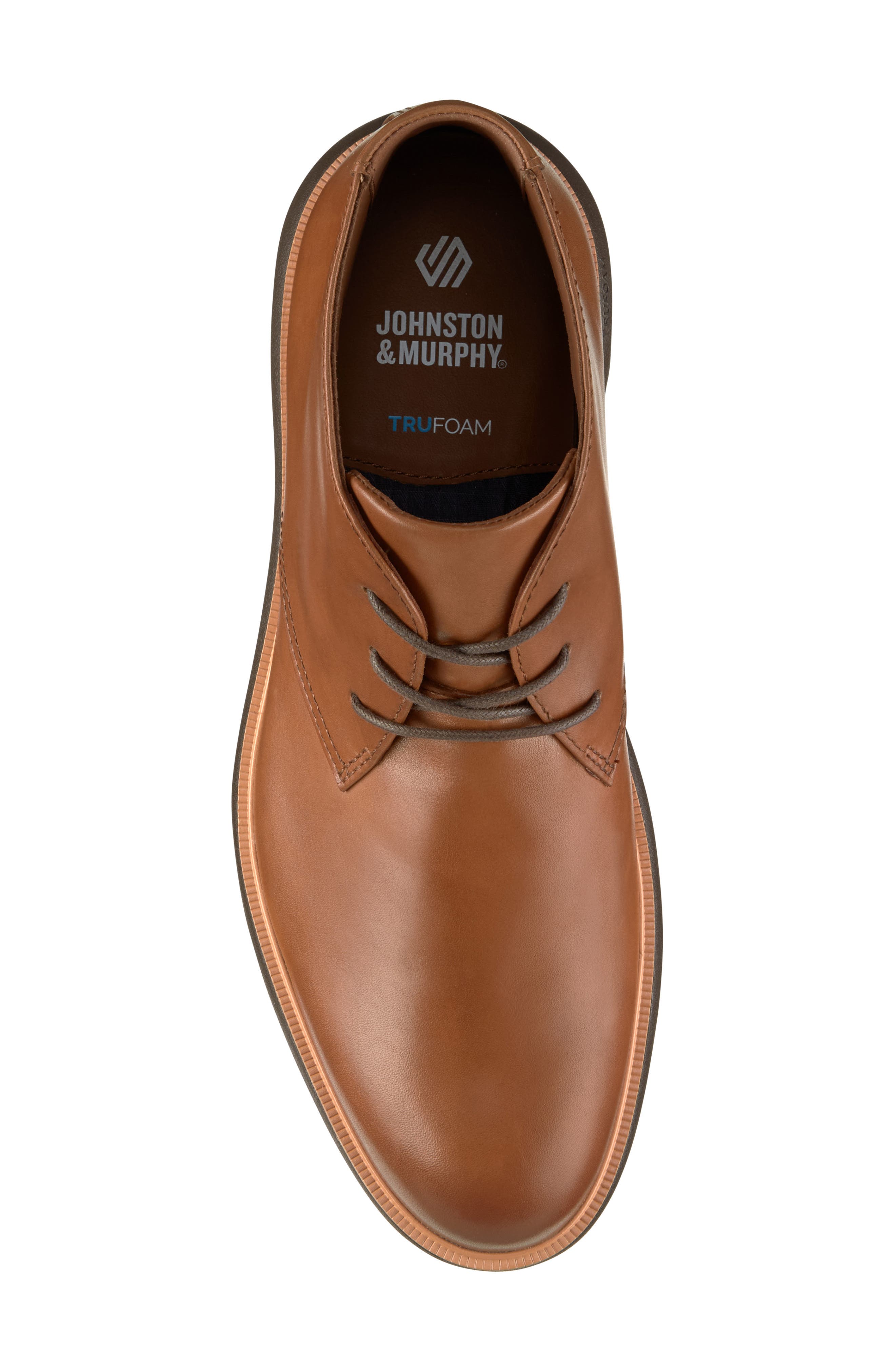 Johnston & Murphy Larkin Chukka Boot, Alternate, color, Tan Italian Calfskin
