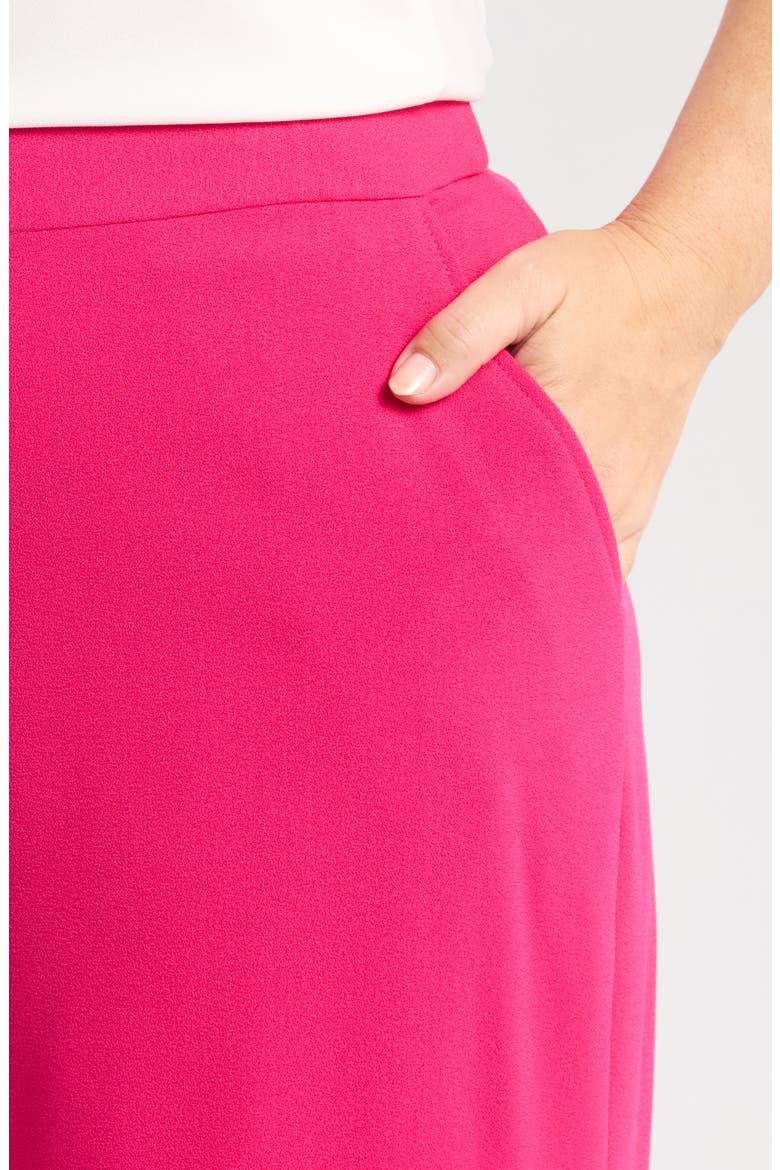 Wide Leg Pants, Alternate, color, RASPBERRY