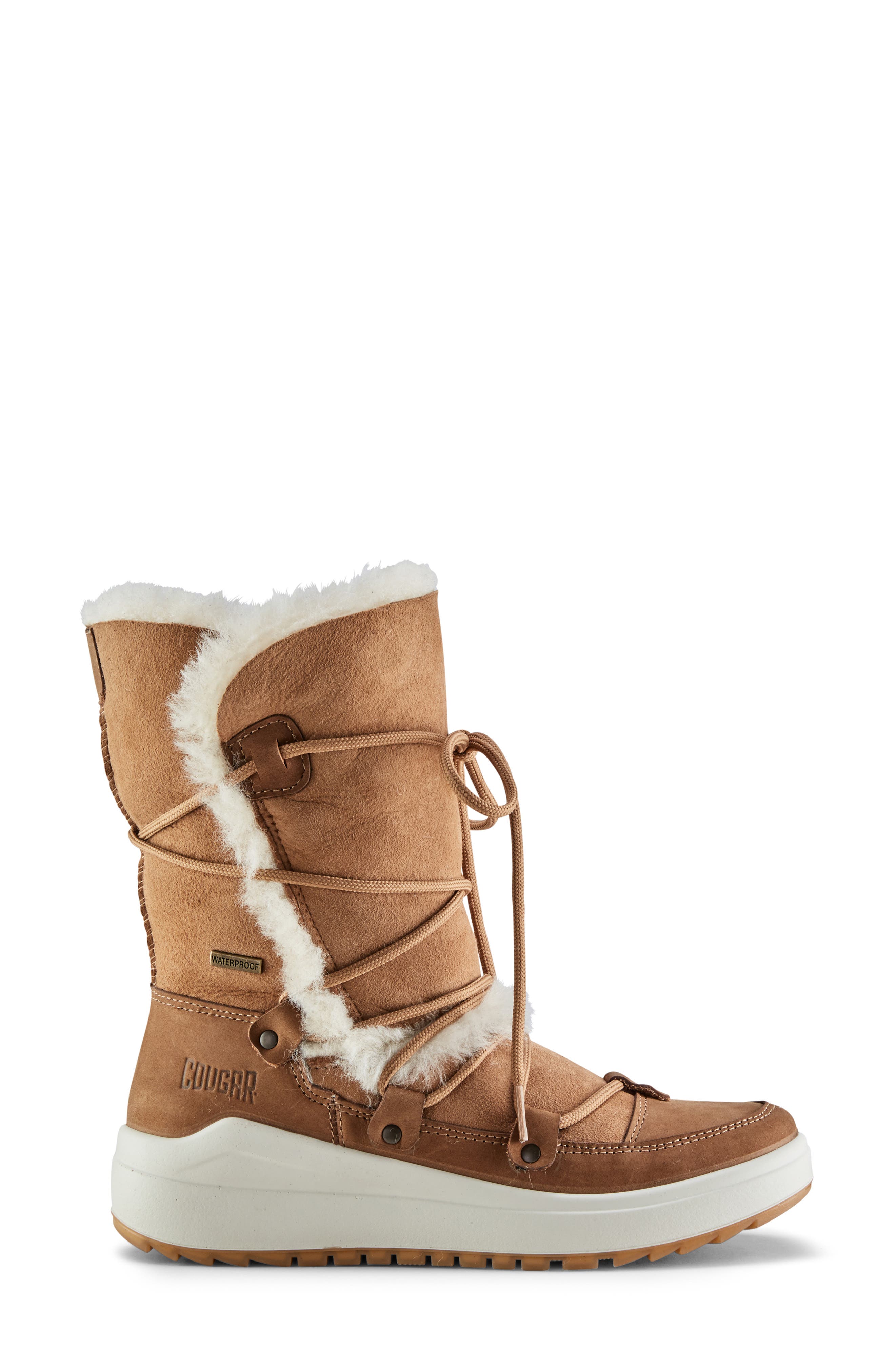 Tacoma Waterproof Boot, Alternate, color, TAN SUEDE