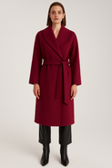 1982 Cashmere Hooded Long Coat