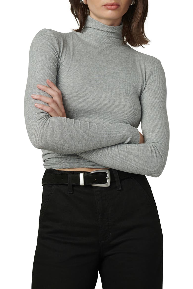Tony Long Sleeve Top, Main, color, HEATHER GREY