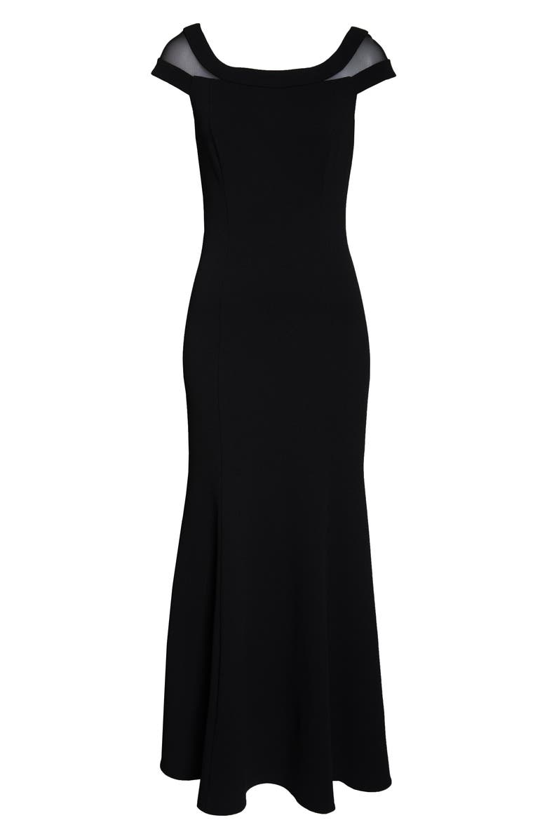 Vince Camuto Boat Neck Evening Gown, Alternate, color, 