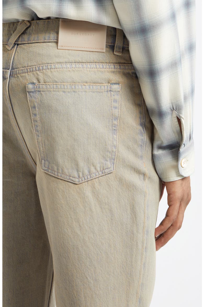 '70s Cut Flare Leg Jeans, Alternate, color, LUME WASH