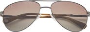 Ted Baker London 60mm Polarized Aviator Sunglasses