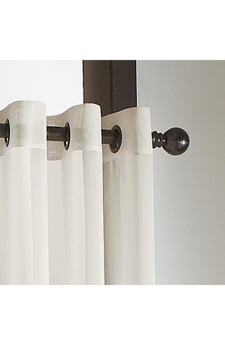 CURTAINWORKS Soho Voile Grommet 108-Inch Curtain Panel, Alternate, color,