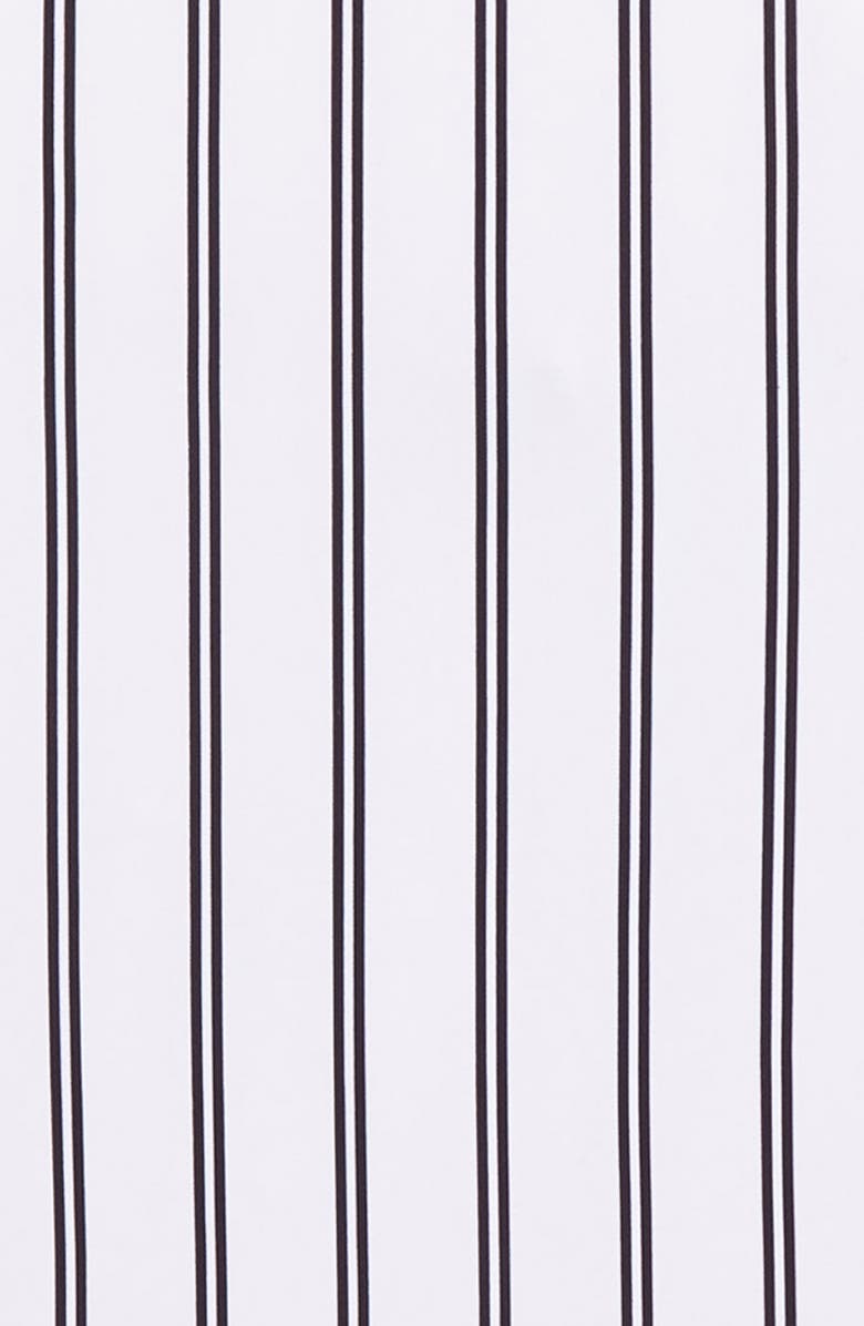 Habitual Girl Habitual Ruffle Stripe One-Piece Swimsuit, Alternate, color, 