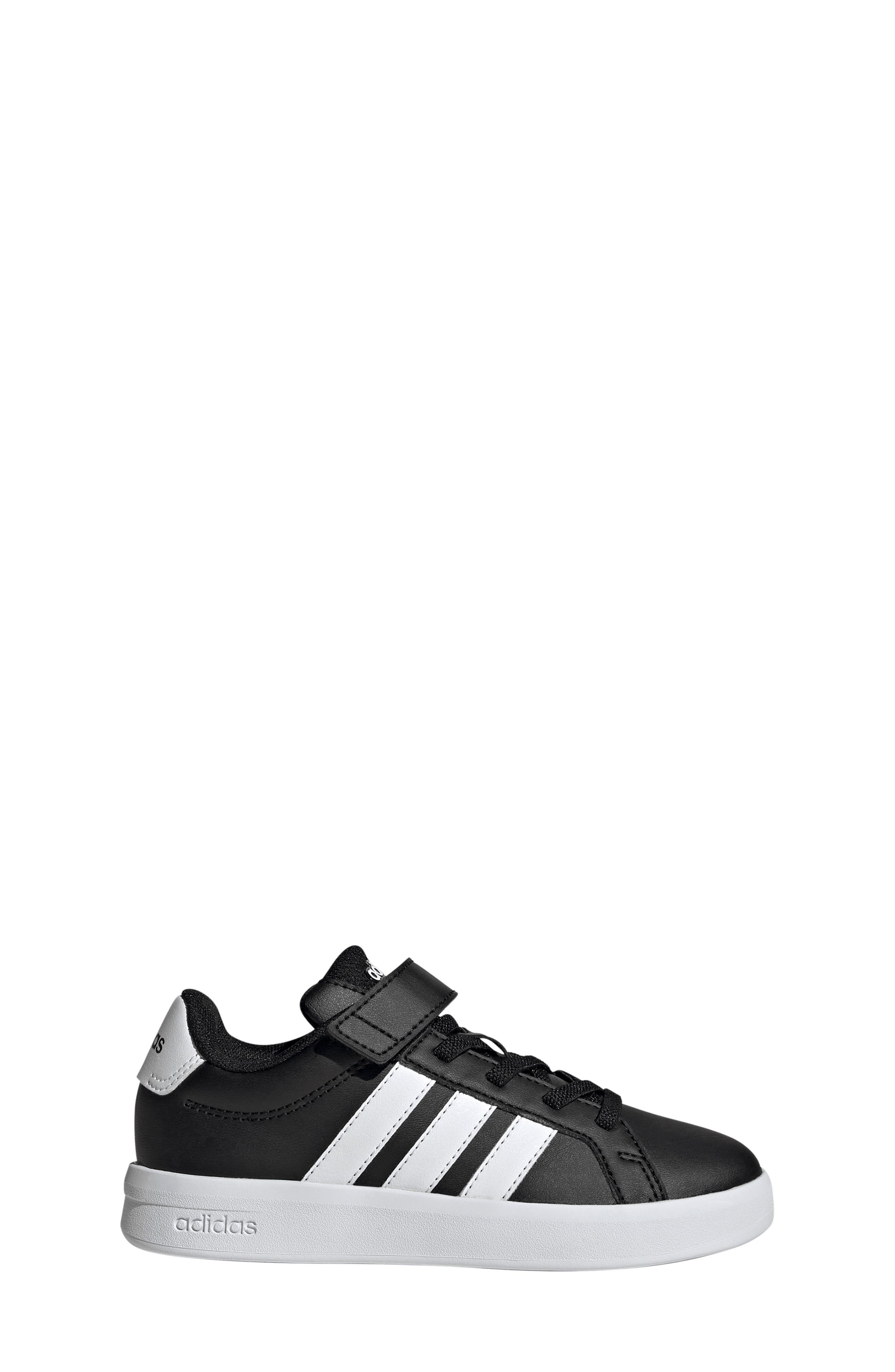 adidas Kids' Grand Court 3.0 CF Sneaker, Alternate, color, Core Black/ Footwear White