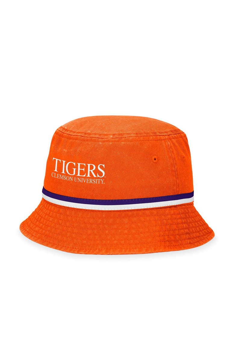TOP OF THE WORLD Men's Top of the World Orange Clemson Tigers Ace Bucket Hat, Main, color, Orange