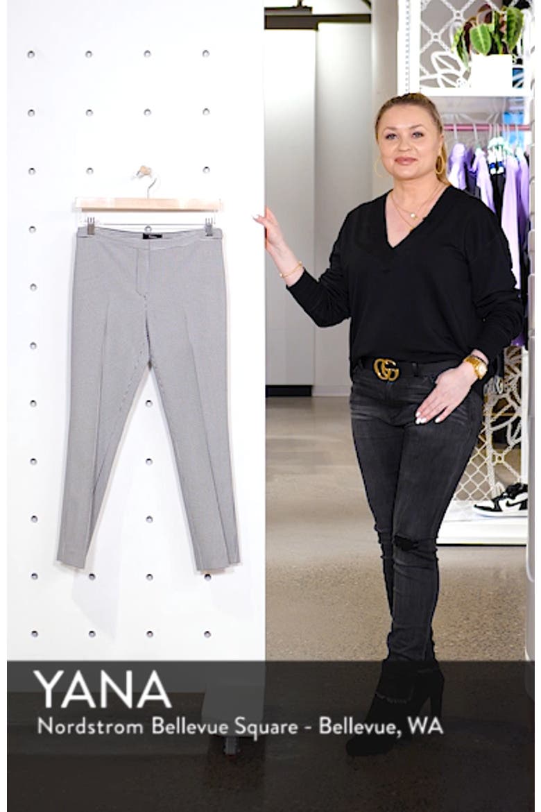 Classic Cropped Skinny Pants video