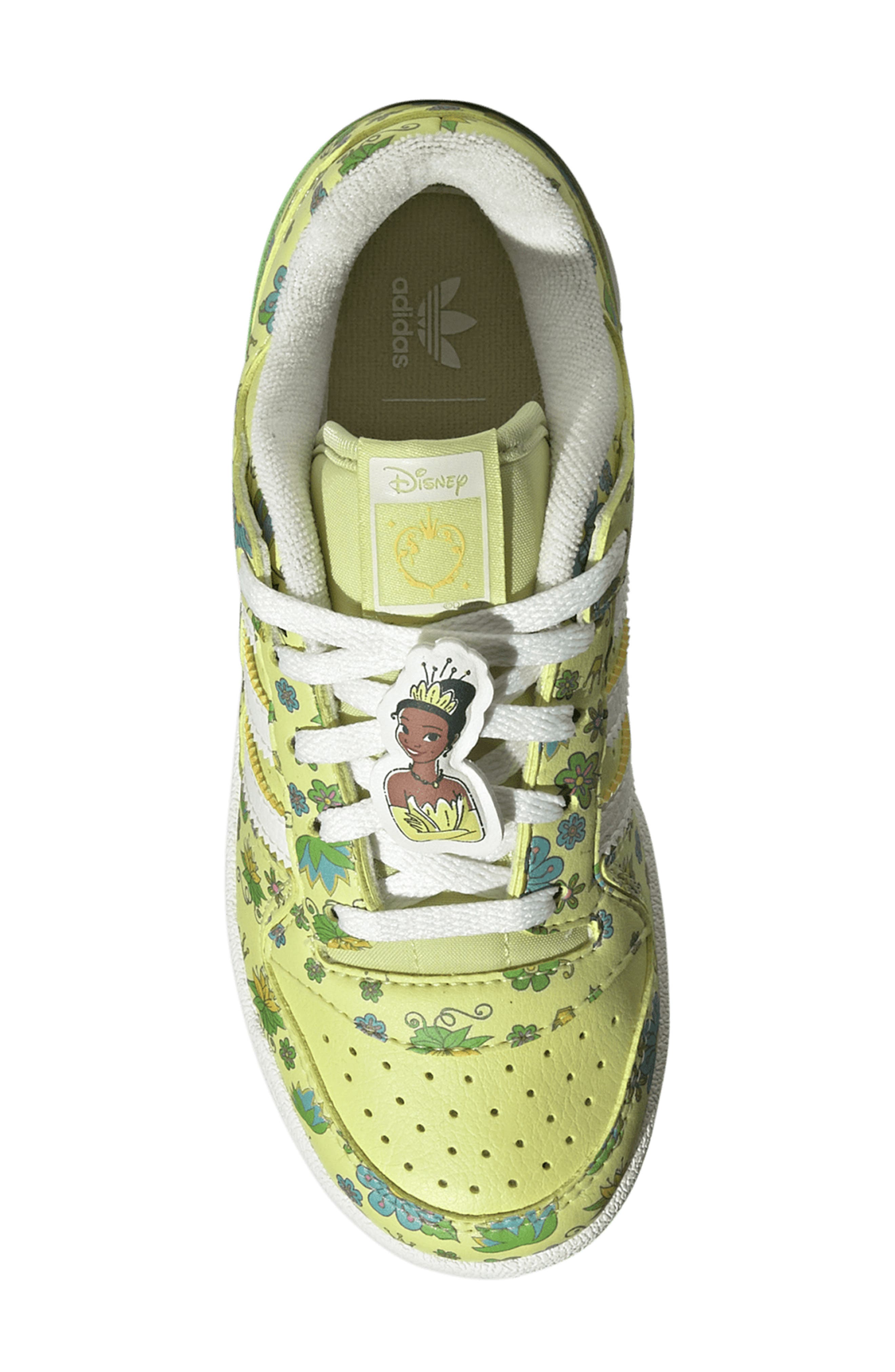 adidas x Disney The Princess & the Frog Kids' Forum Low Sneaker, Alternate, color, 
