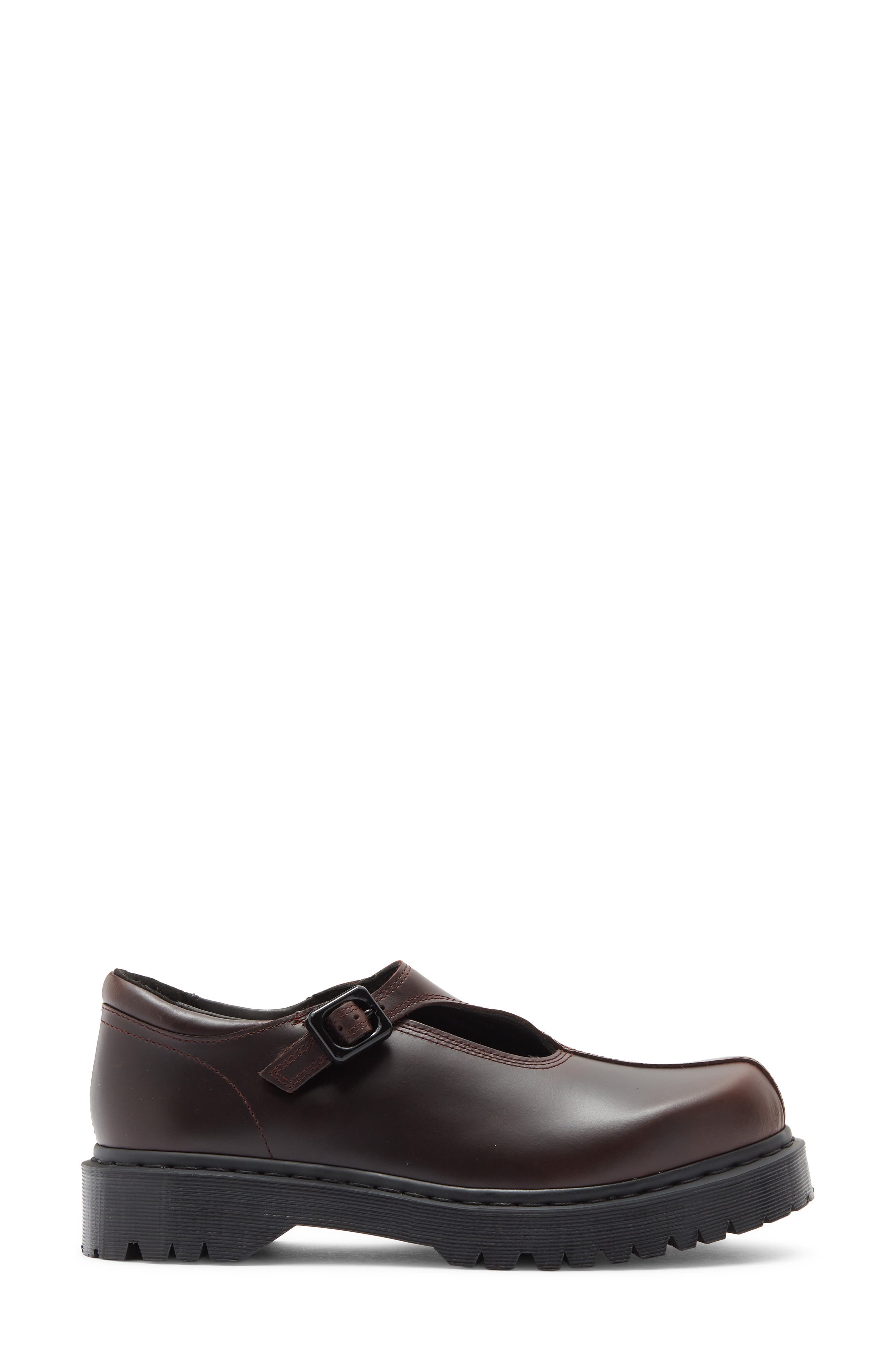 Rejena Mary Jane Shoe, Alternate, color, SPICED BROWN