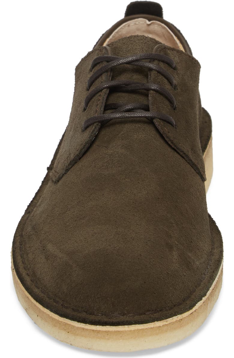 Clarks<sup>®</sup> Desert London Suede Plain Toe Derby, Alternate, color,