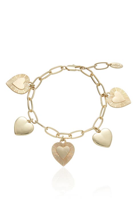 Heart Charm Bracelet