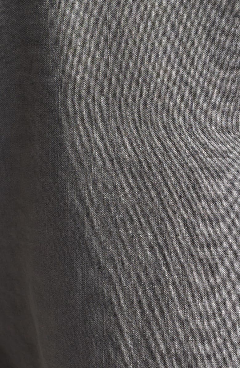 Side Stitch Roll Tab Sleeve Tencel<sup>®</sup> Pullover Shirt, Alternate, color,