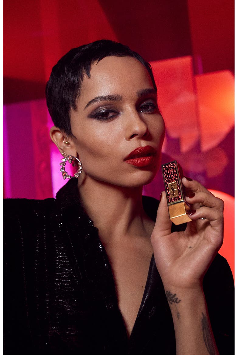Holiday Edition Rouge Pur Couture Lipstick (Limited Edition), Alternate, color, 135 WILDLY ROUGE