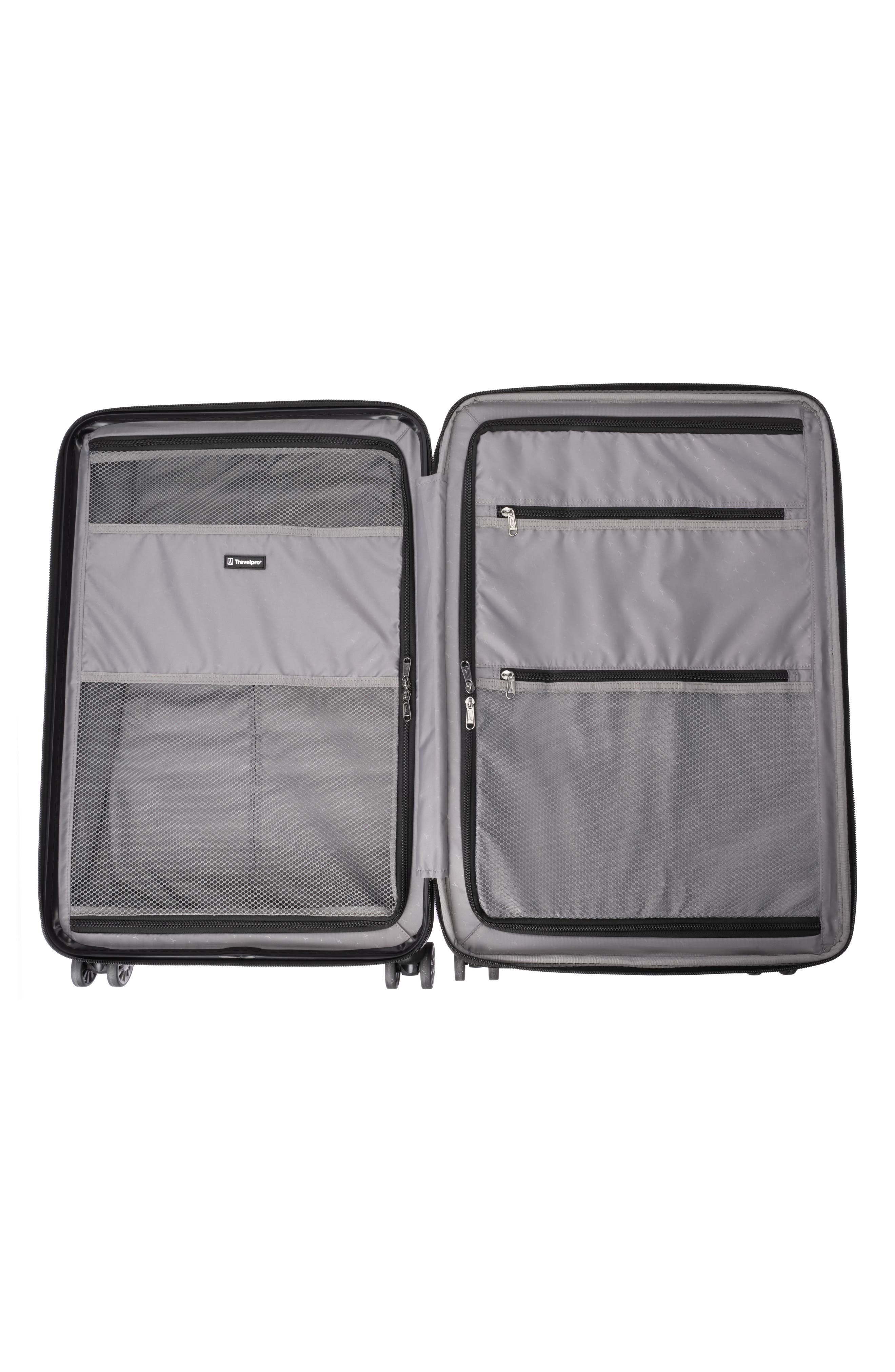 TRAVELPRO Rollmaster Lite 2 24-Inch Expandable Hardside Luggage, Alternate, color, Grey Carbon Fiber