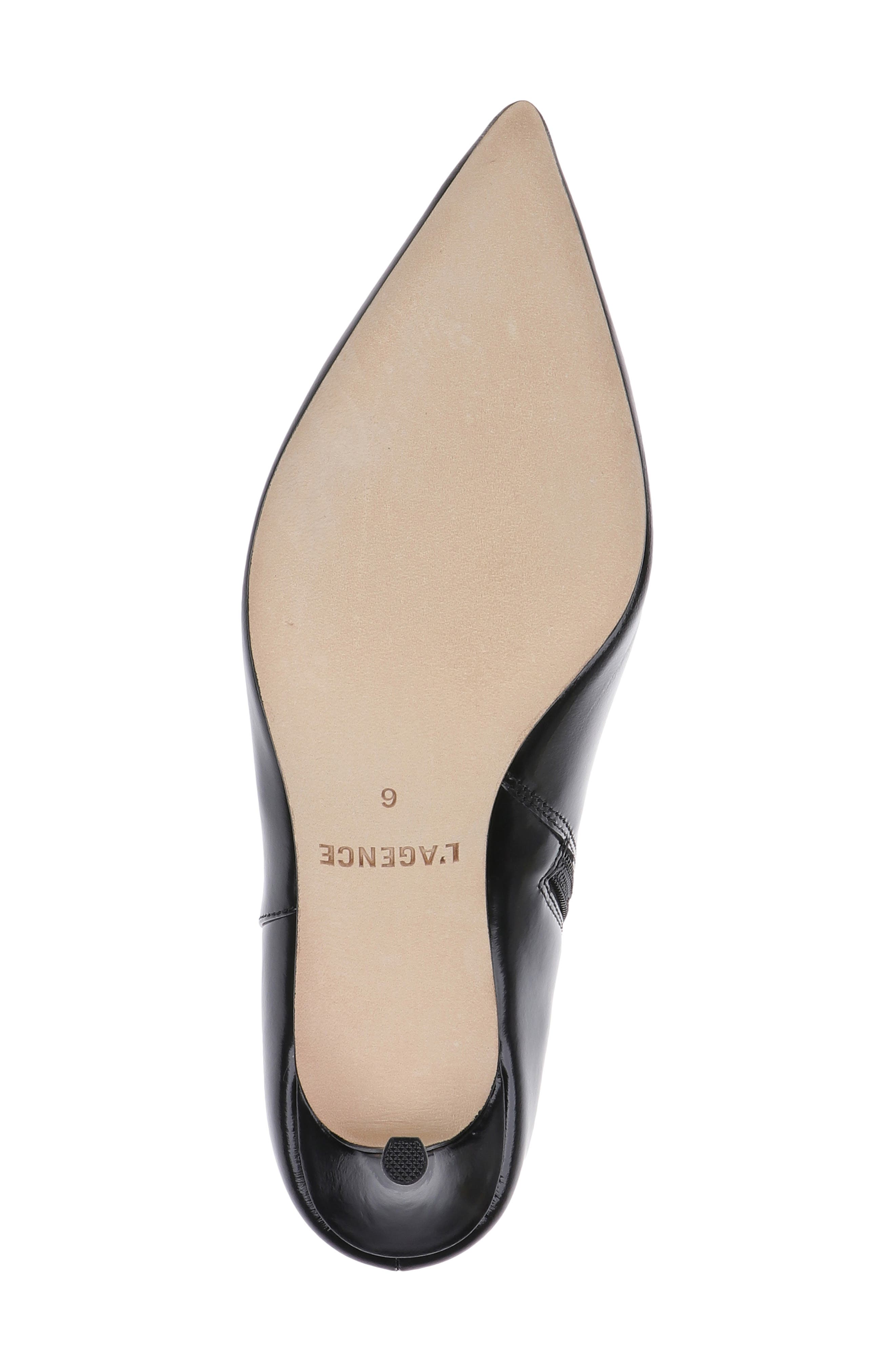 Houston II Leather Bootie, Alternate, color, BLACK LEATHER