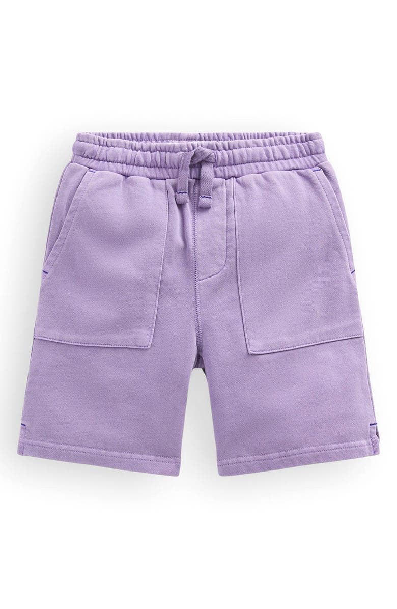 Mini Boden Kids' Garment Dye Shorts, Main, color, Misty Lavender