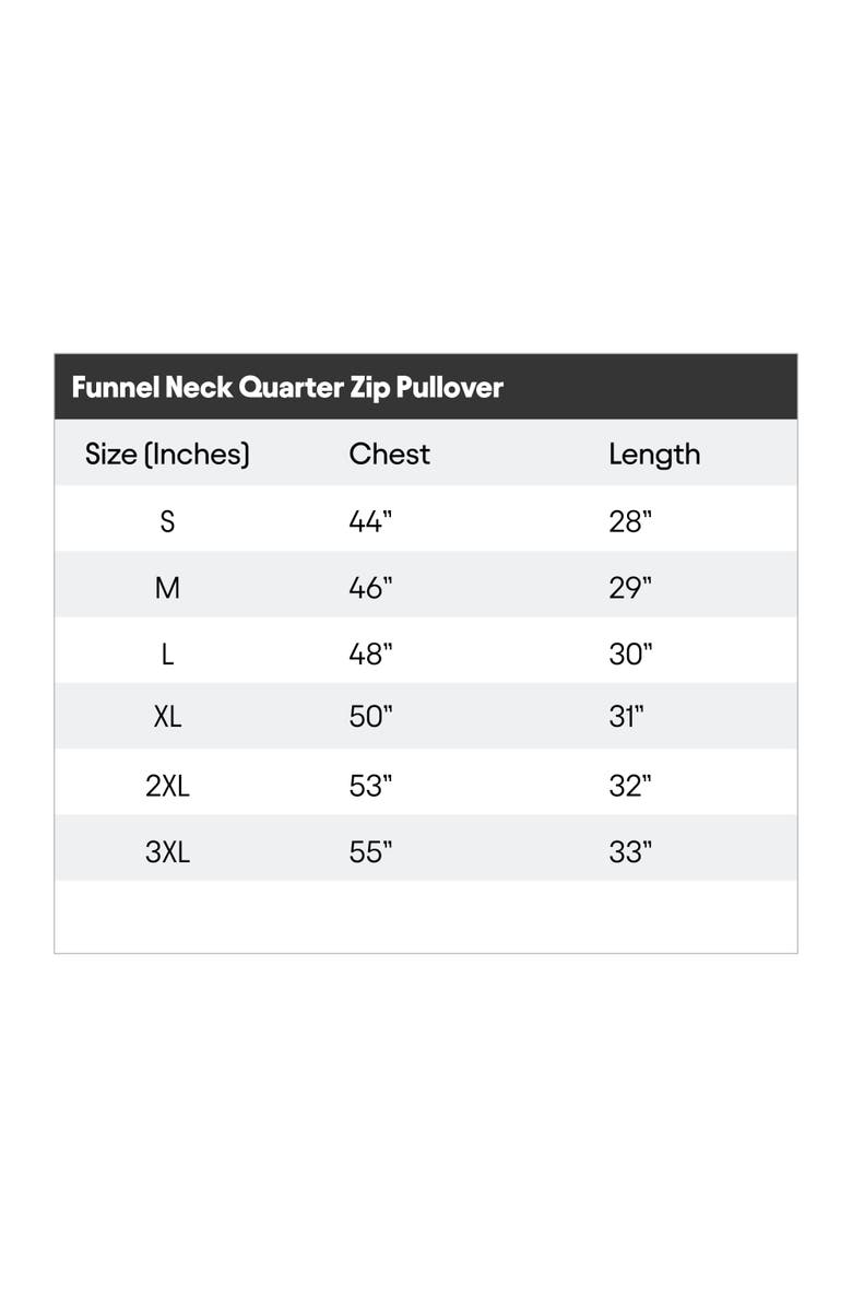 Dalix Mens Ghost Quarter Zip Pullover, Alternate, color, Black