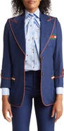 Gucci Piped Peak Lapel Jacket