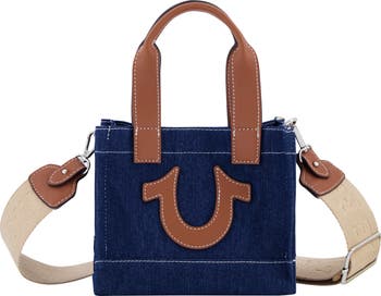 TR Mini Denim Tote Bag