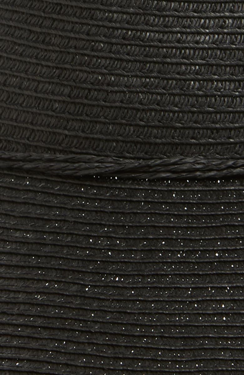 Nordstrom Packable Floppy Sun Hat, Alternate, color, Black