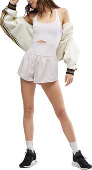 Free People FP Movement Righteous Runsie Romper