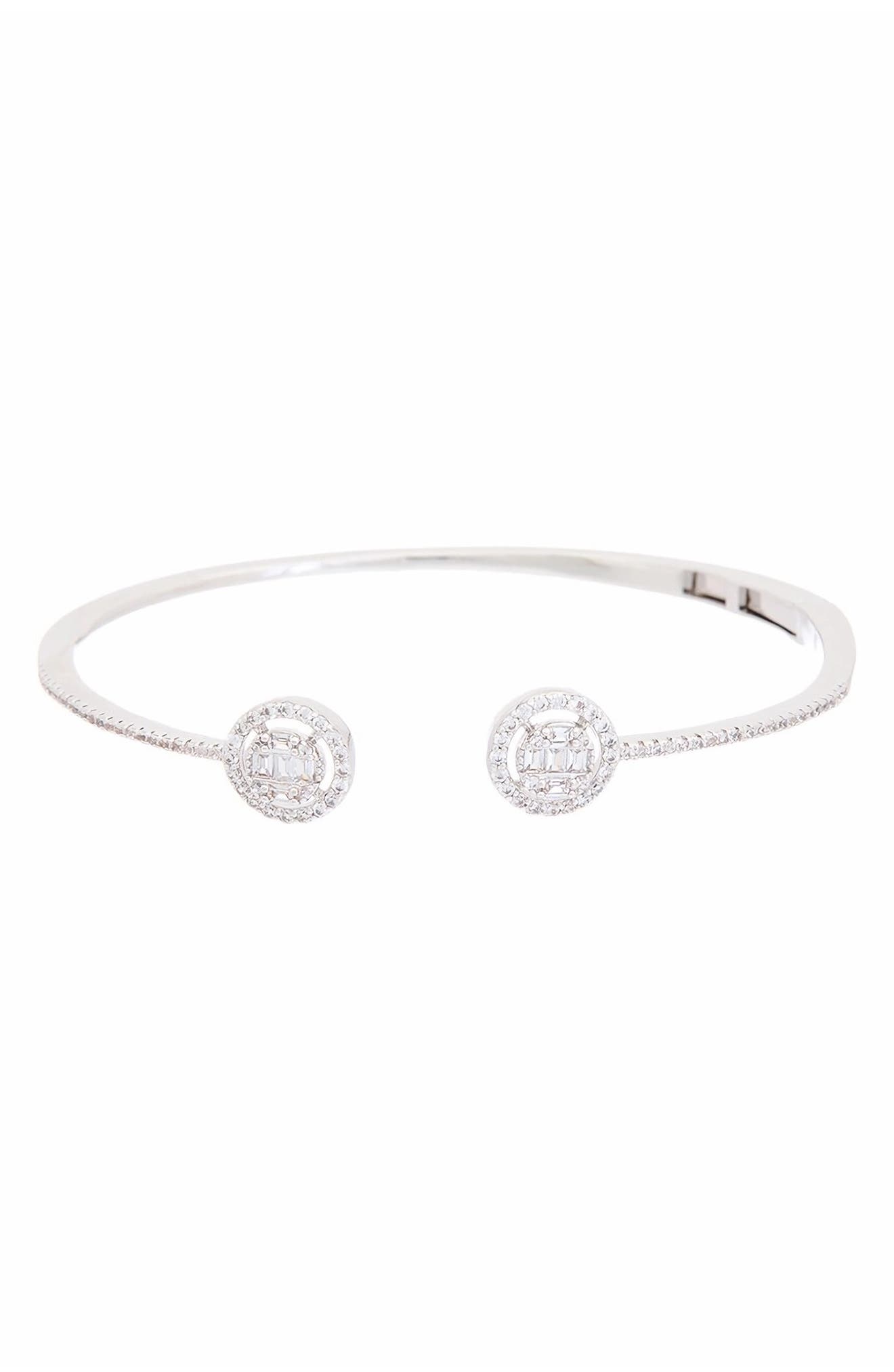 Juvell Cubic Zirconia Cuff Bracelet