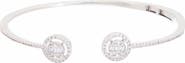 Juvell Cubic Zirconia Cuff Bracelet