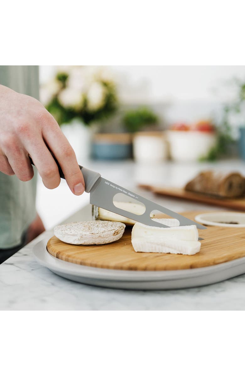 BergHOFF Leo Balance Nonstick Cheese Knife 2-Piece Set, Alternate, color, Gray