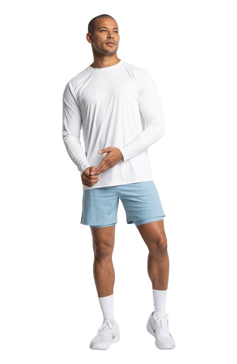 AVI Performance Pickleball Long Sleeve, Alternate, color, White Lotus