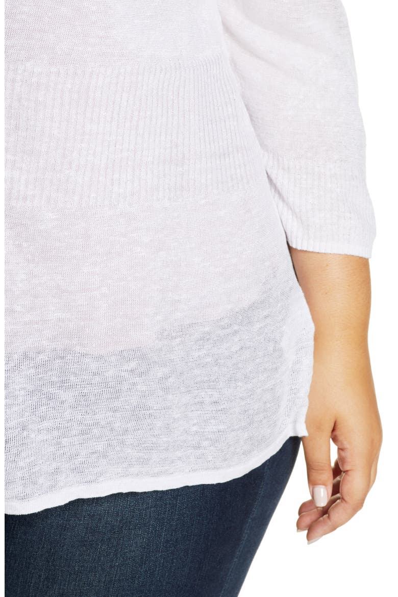 Divinie Lightweight Cardigan, Alternate, color, PAPER WHITE