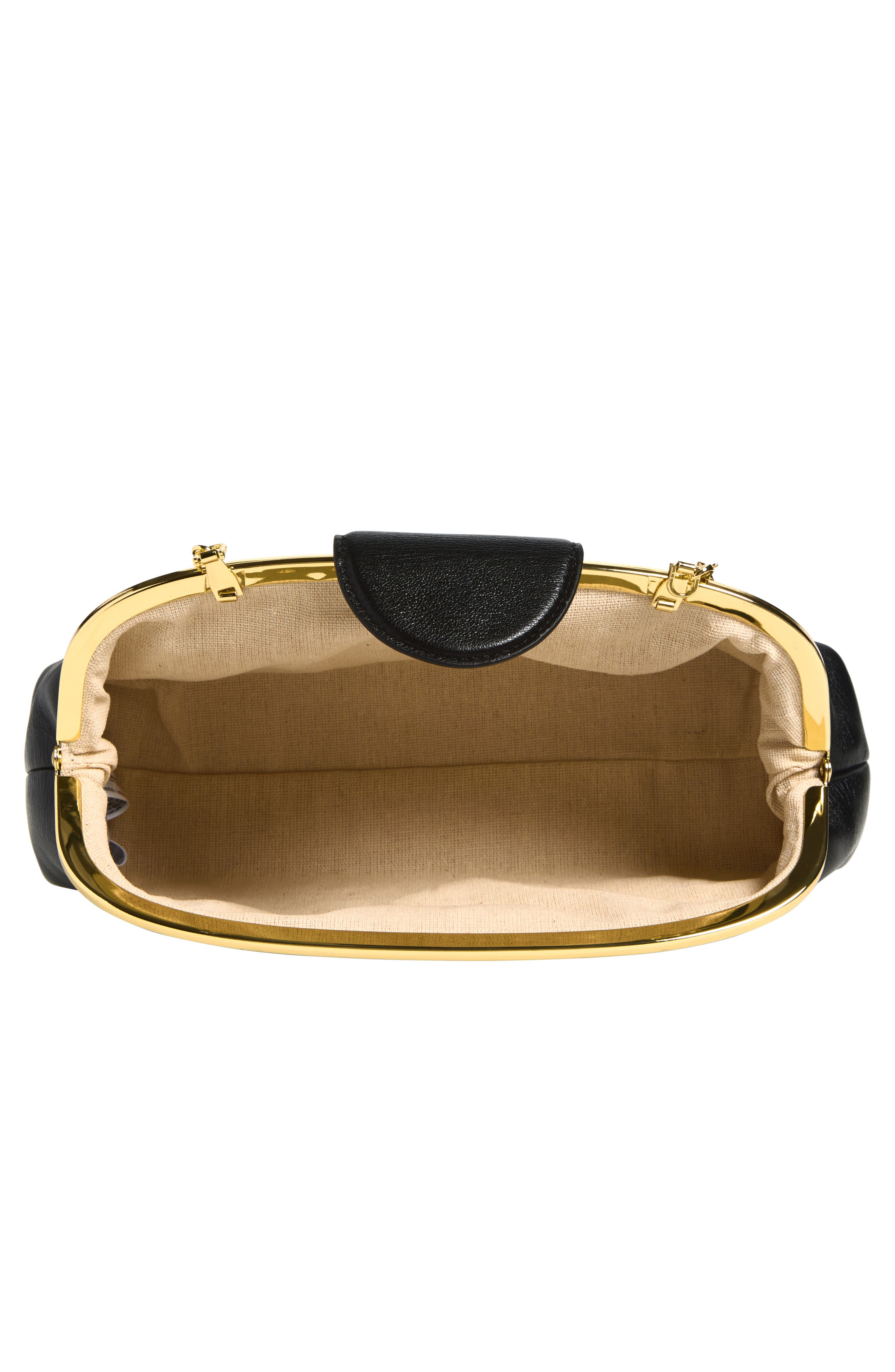 Noemi Clutch, Alternate, color, BLACK