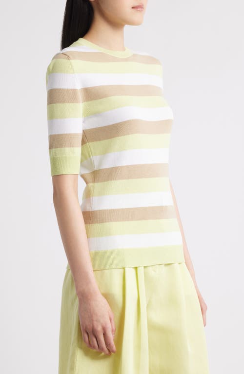 Hugo Boss Boss Facuba Stripe Cotton Blend Sweater