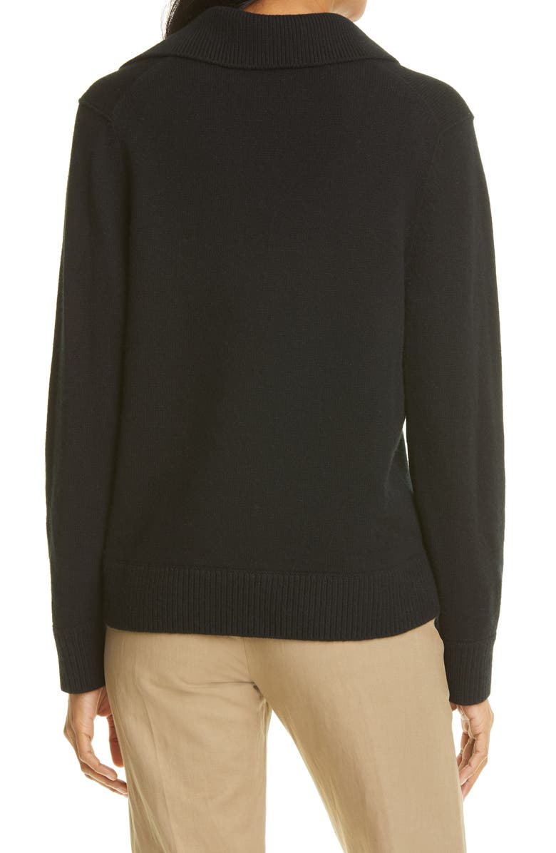 Vince Wool & Cashmere Polo Sweater, Alternate, color, 