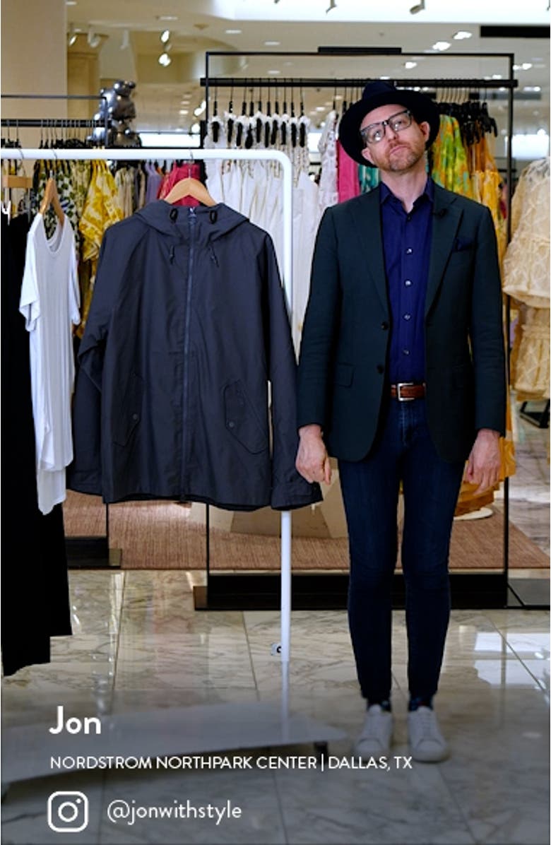 Holby Waterproof Cotton Blend Jacket, sales video thumbnail