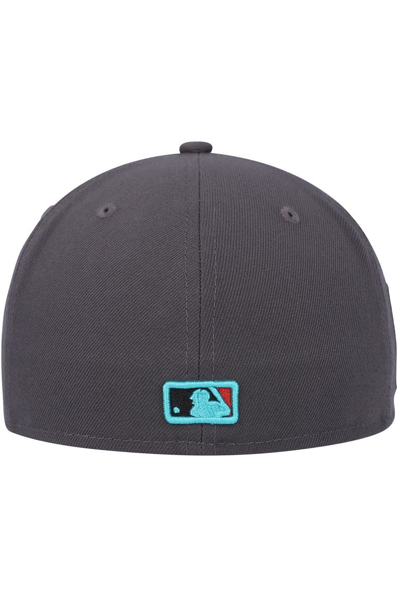 Men's New Era Graphite Chicago White Sox  Print Undervisor 59FIFTY Fitted Hat, Alternate, color, Graphite