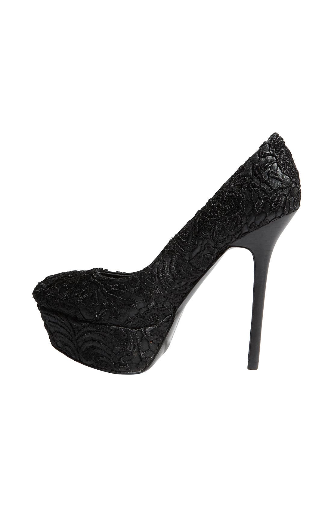Signature 'Linnet' Pump, Alternate, color, BLACK