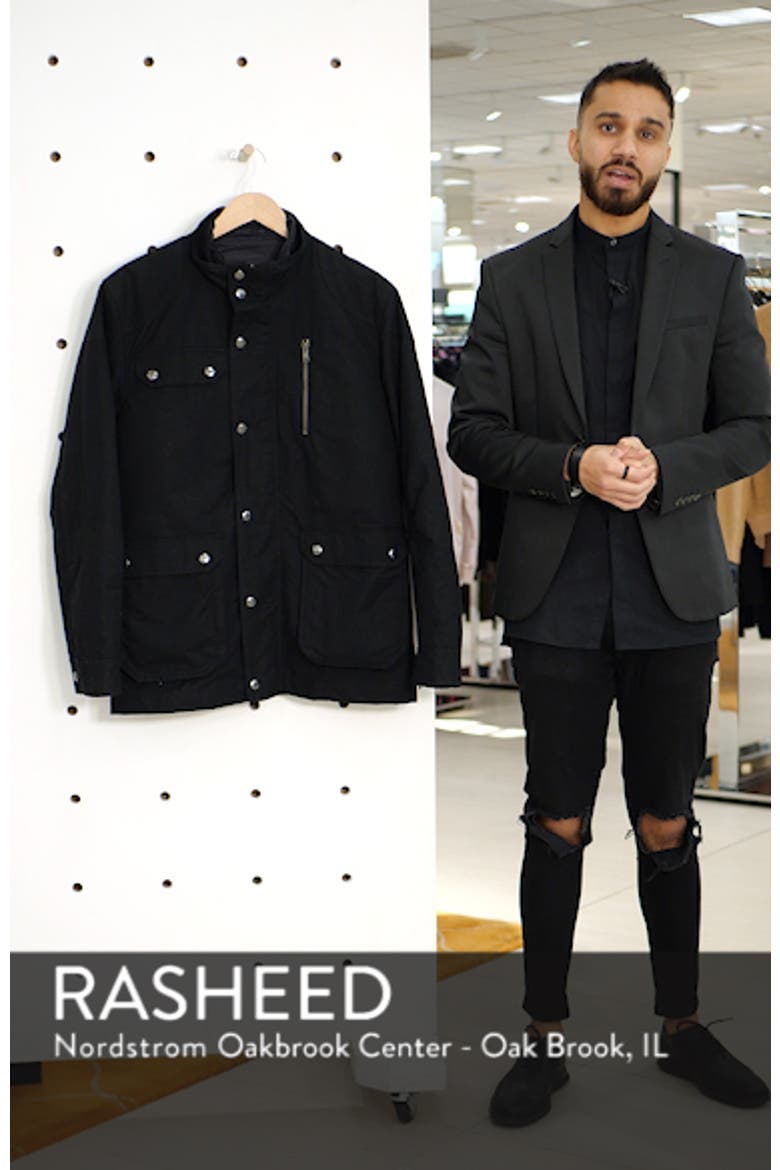 'Harper' Water Resistant 3-in-1 Waxed Canvas Jacket video