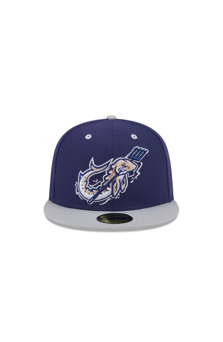 New Era Men's New Era Navy Wisconsin Timber Rattlers Theme Nights 59FIFTY Fitted Hat, Alternate, color, Navy