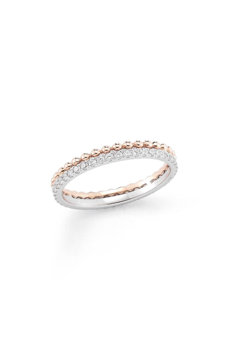 Dana Rebecca Designs Poppy Rae Diamond Pebble Ring, Main, color, 