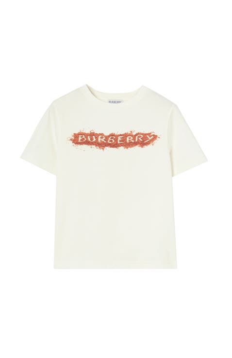 Sandy Logo Cotton T-shirt