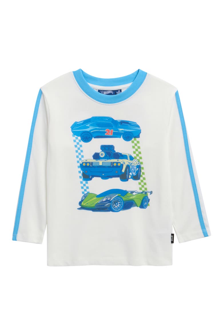 Kids' Hot Wheels Graphic T-Shirt, Main, color, CREAM