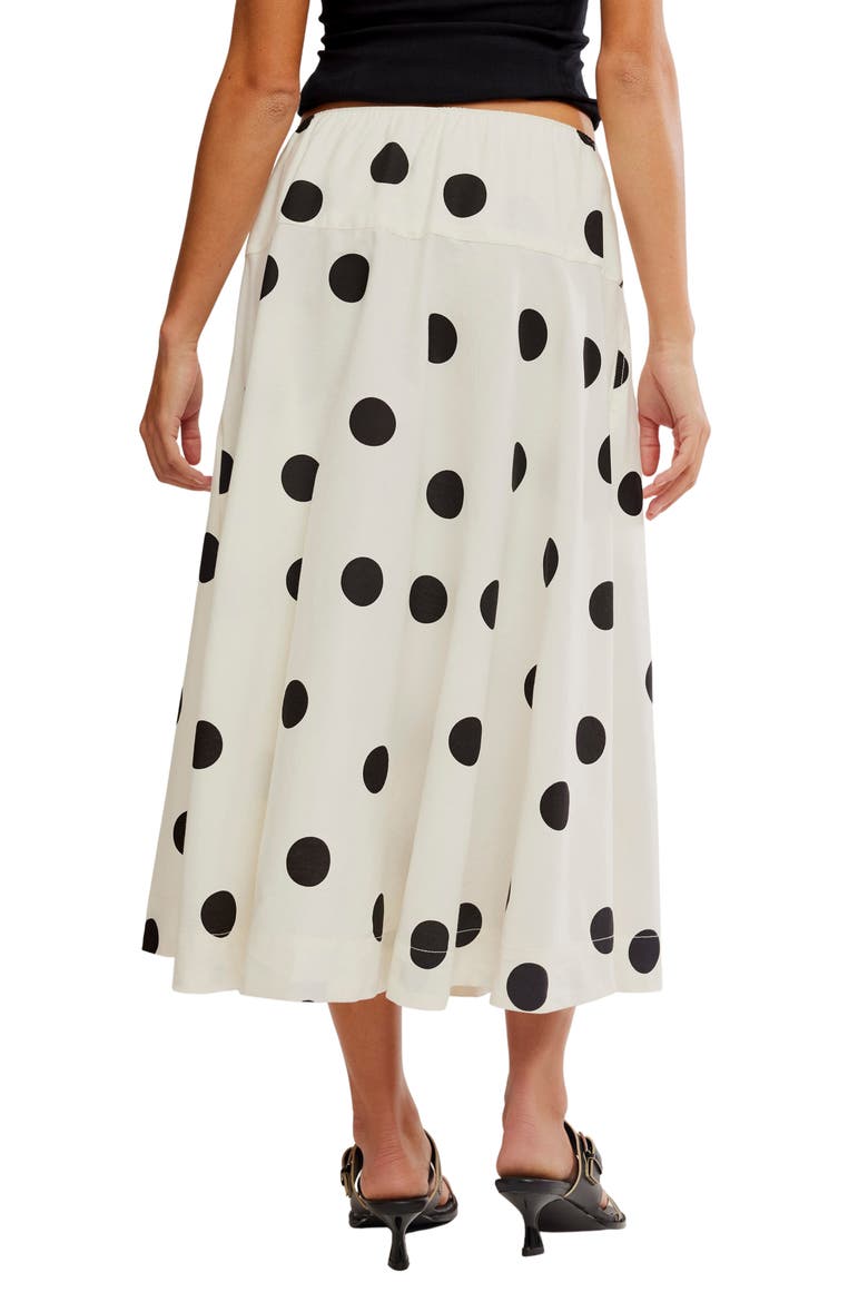 Betty Drop Waist Maxi Skirt, Alternate, color, CLEAN IVORY COMBO