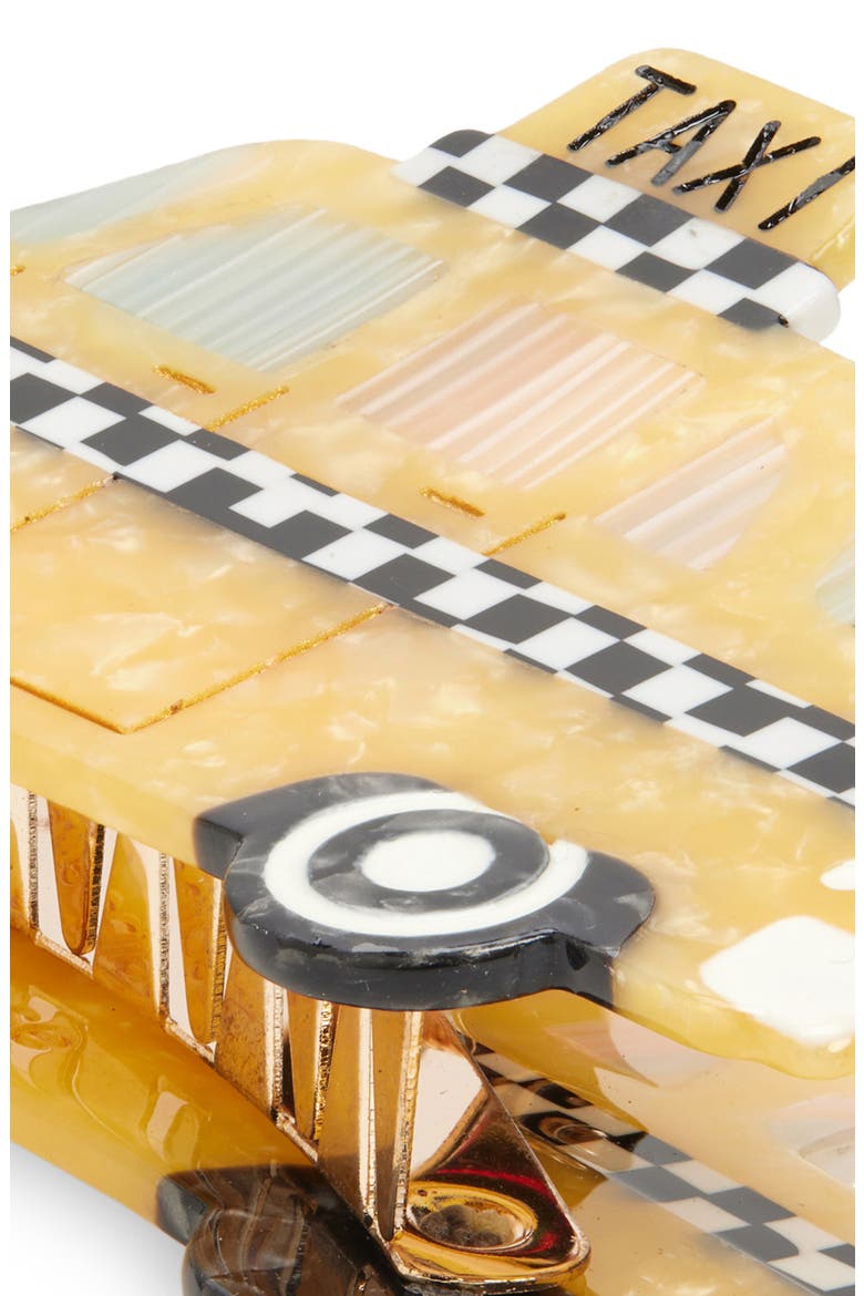 Taxi Cab Claw Clip, Alternate, color, YELLOW