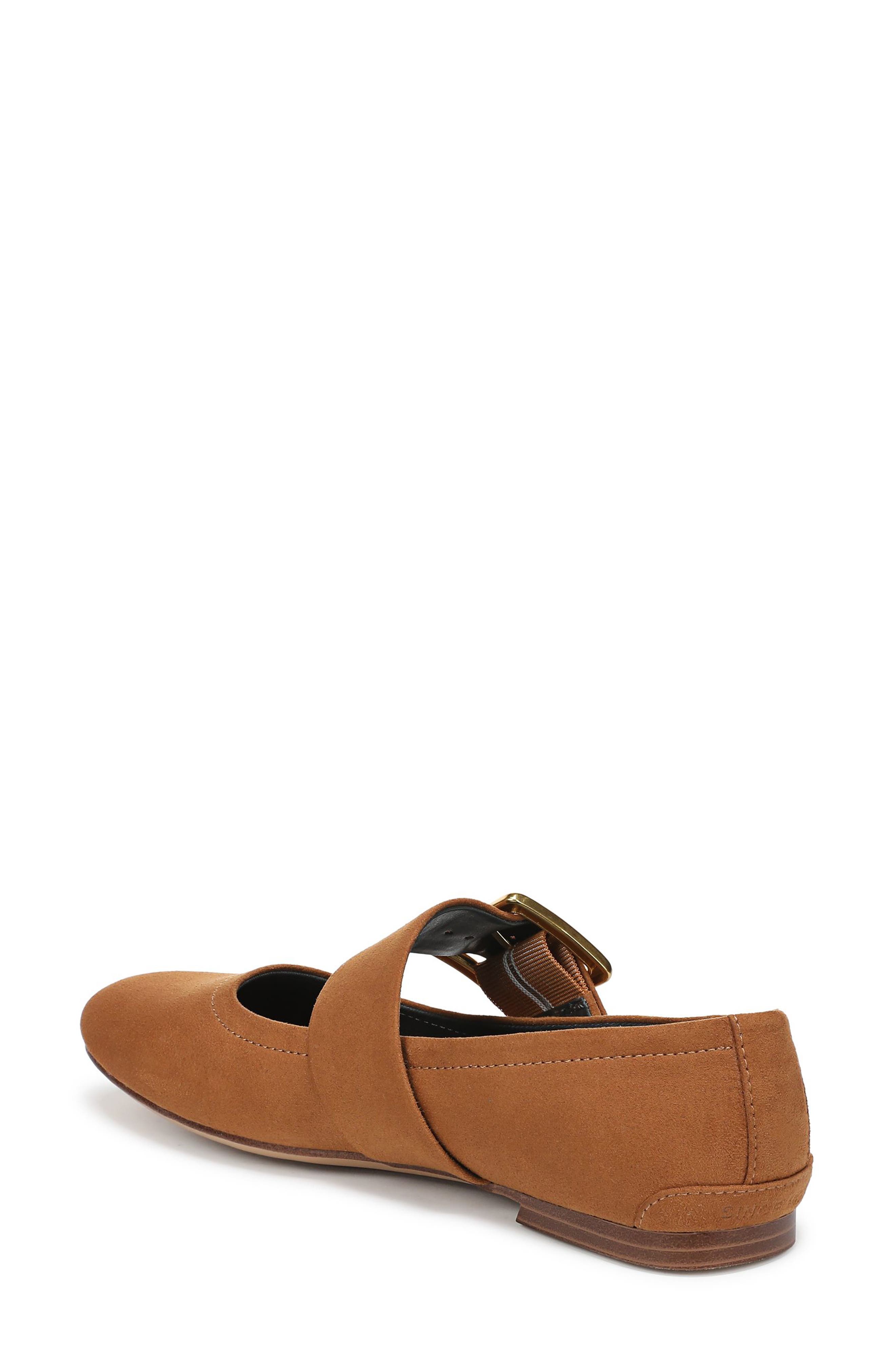 Astrid Mary Jane Flat, Alternate, color, SADDLE
