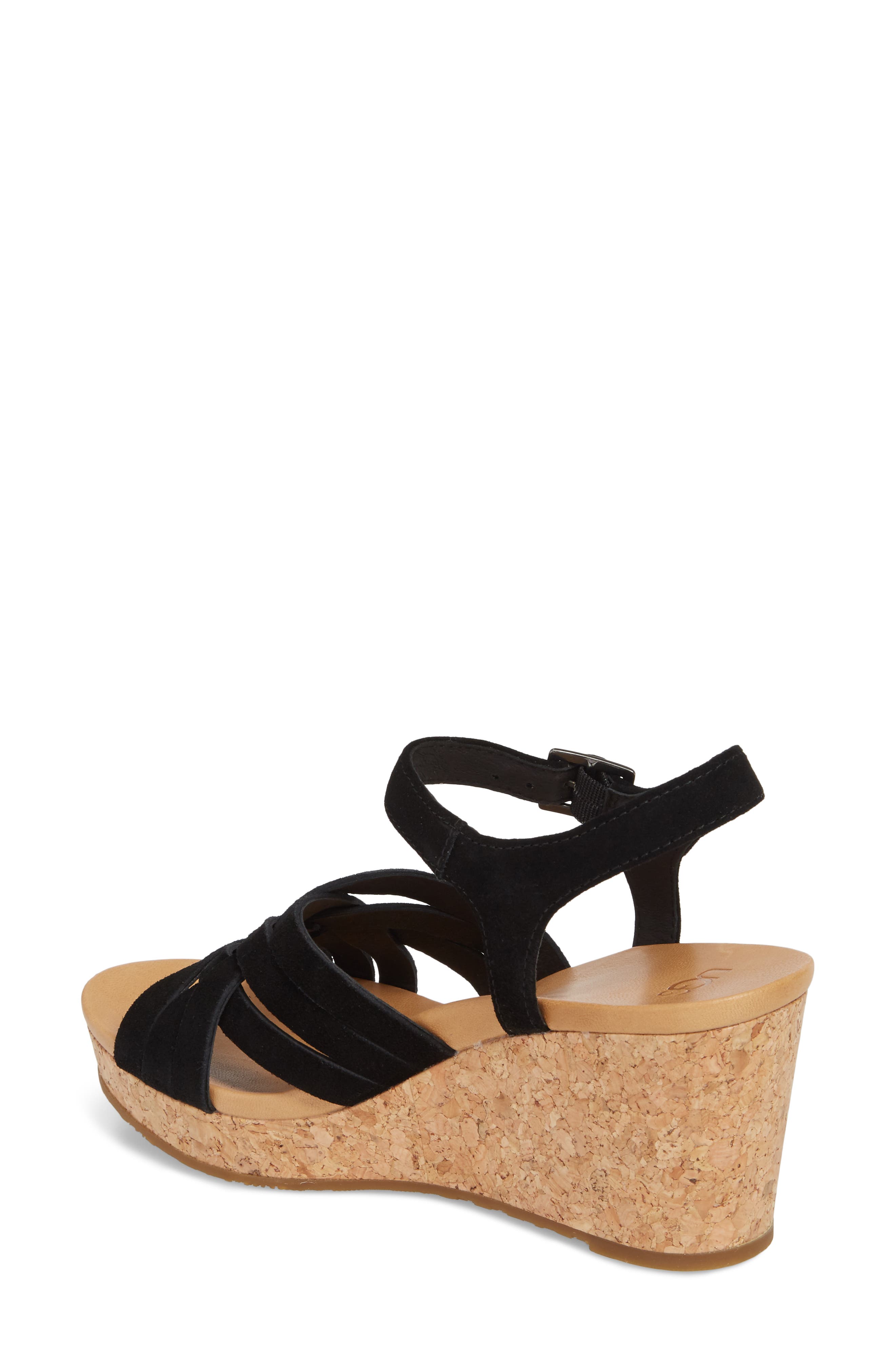 UGG<sup>®</sup> Uma Wedge Sandal, Alternate, color, 