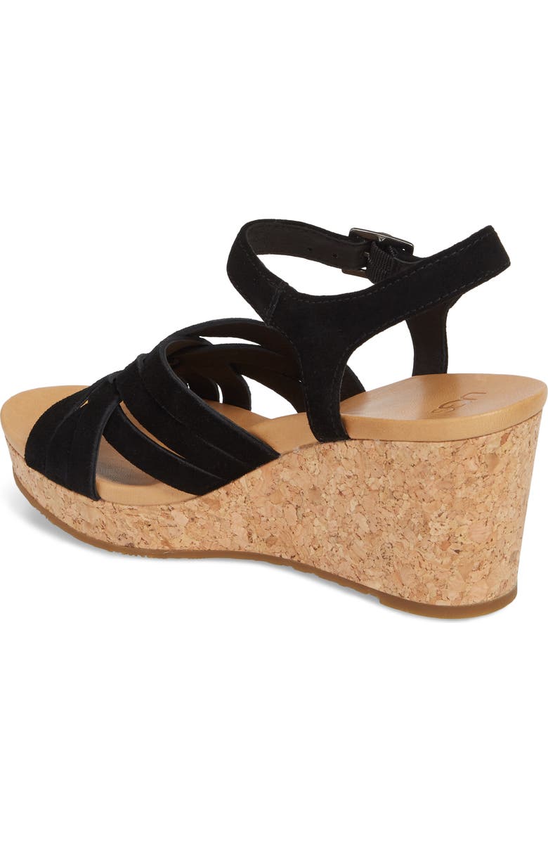 UGG<sup>®</sup> Uma Wedge Sandal, Alternate, color,